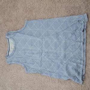 Current Elliott Muscle Tank - Size 3 Blur and White Geo